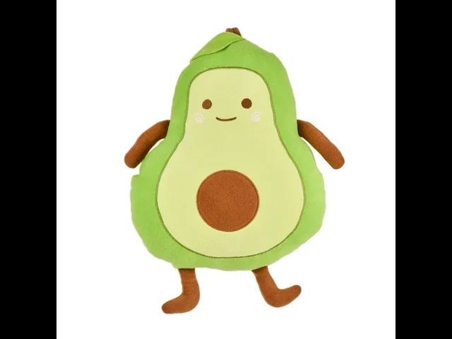 Peluş Avokado Yastık