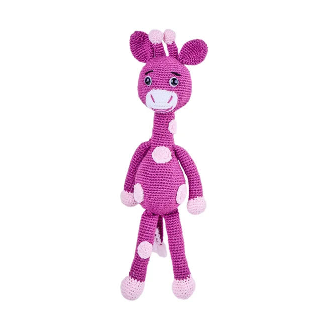 Amigurumi Mor Zürafa
