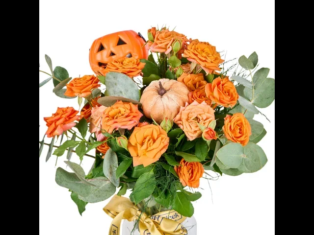 Pumpkin Kiss Halloween Aranjmanı - 2