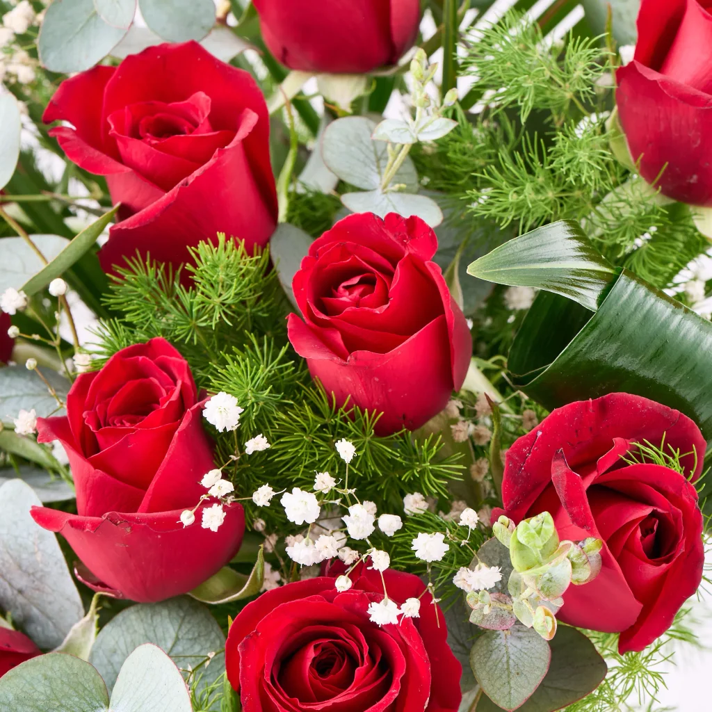 Crystal Red Roses - 4