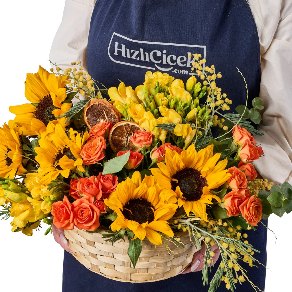 Maison Soleil Hasır Sepet - 4