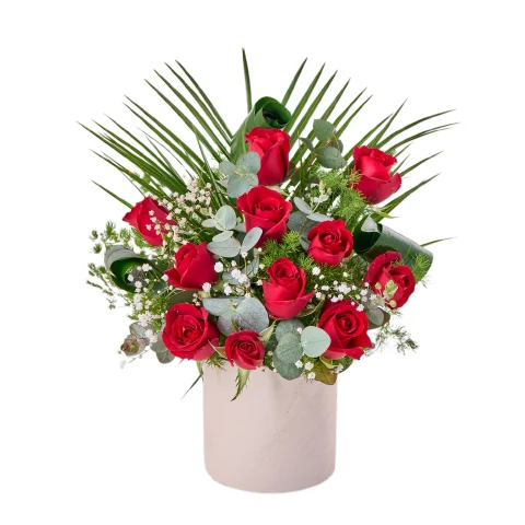 Crystal Red Roses
