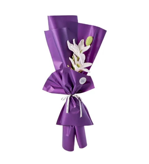 El Örgüsü Lilyum Buketi