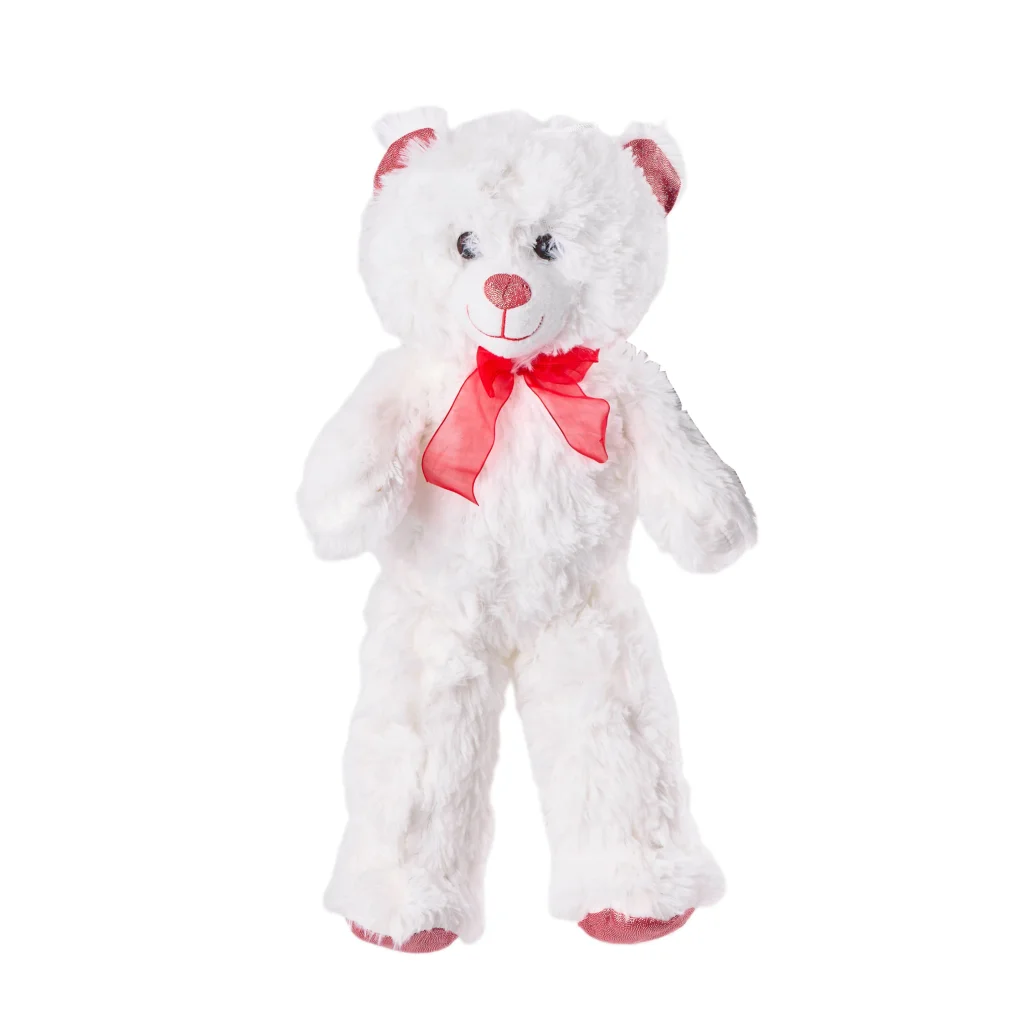 Peluş Ayıcık Beyaz (45 cm)