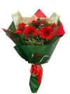 Kırmızı Gerbera & Kokina Buketi - 3