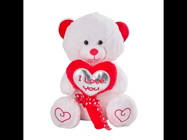 Kalpli Peluş Ayıcık (50 cm)
