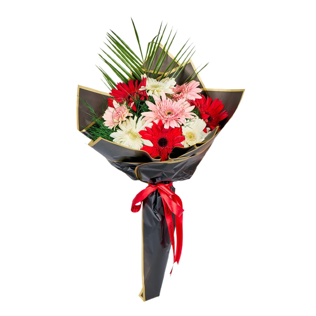 Karışık Gerbera Buketi