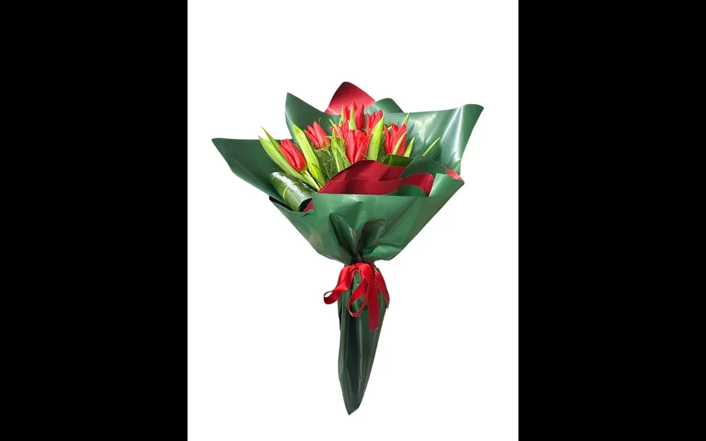 Kırmızı Lale Buketi