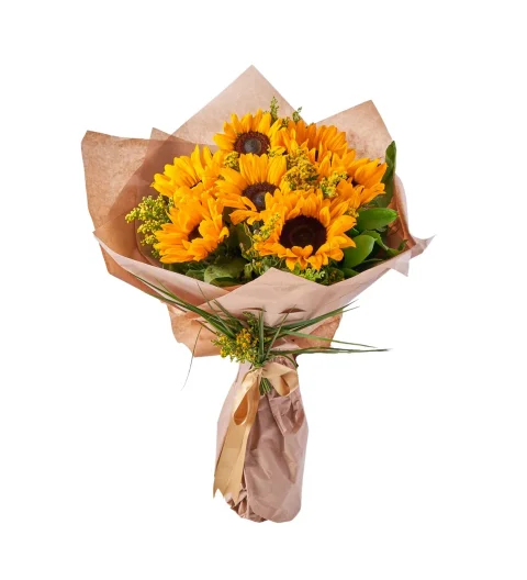 Natural Ayçiçeği Buketi