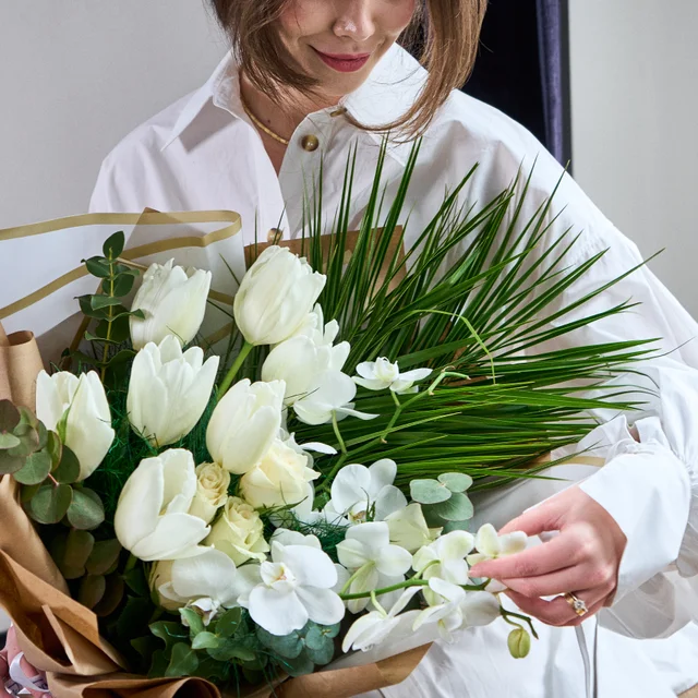 White Tulip Muse - 2