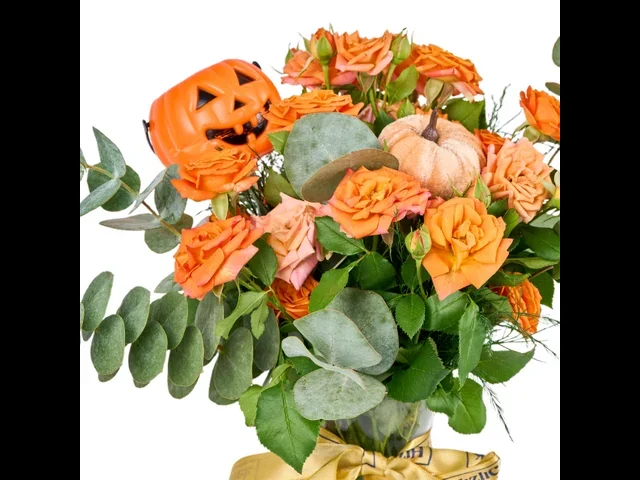 Pumpkin Kiss Halloween Aranjmanı - 3