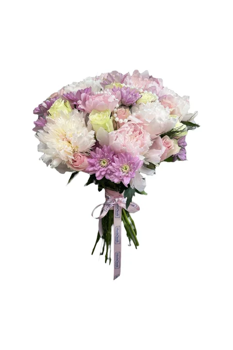 Pure Pearl Şakayık Buketi