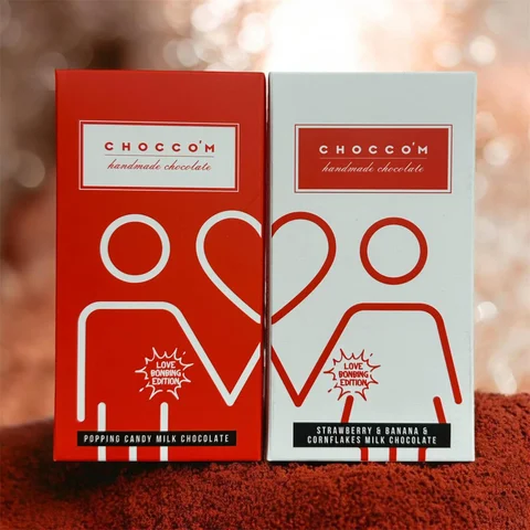 Choccom Sevgililer Günü 2'li Çikolata