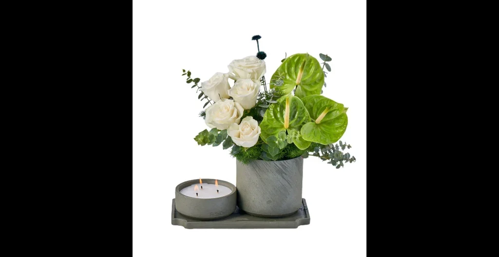 Green and Candle Fantasy