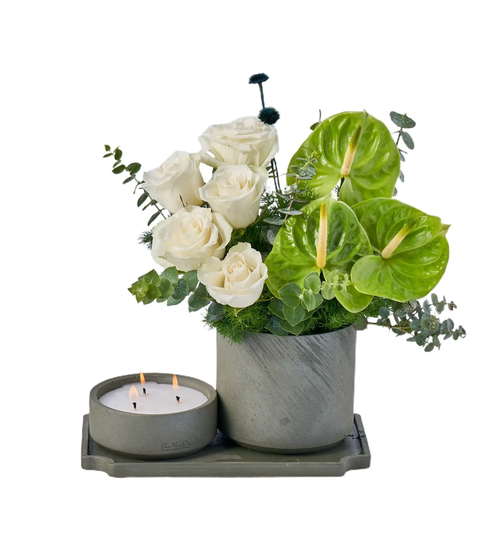 Green and Candle Fantasy
