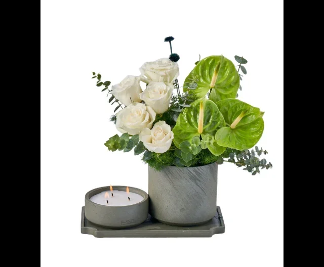 Green and Candle Fantasy
