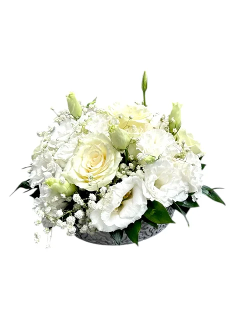 Lisyantus masa aranjmanı