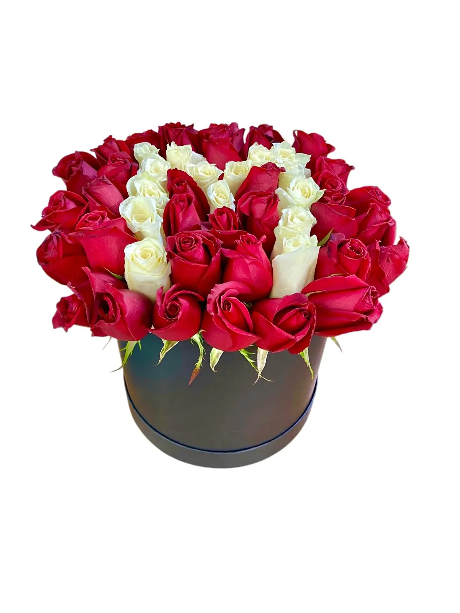 Red & Pearl Rose Box