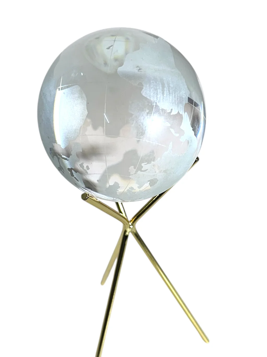 Ayaklı Cam Dünya Küresi - 3
