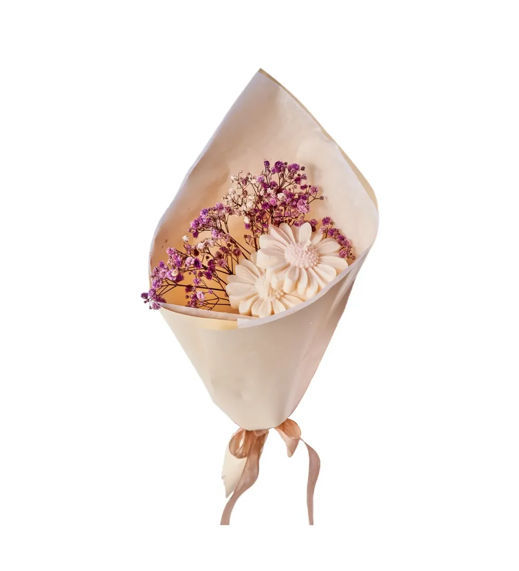 Double Rose Mum Buketi