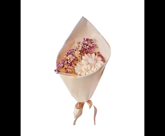 Double Rose Mum Buketi