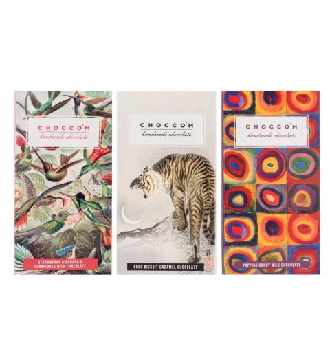 Choccom Happy Çikolata 3'lü Set