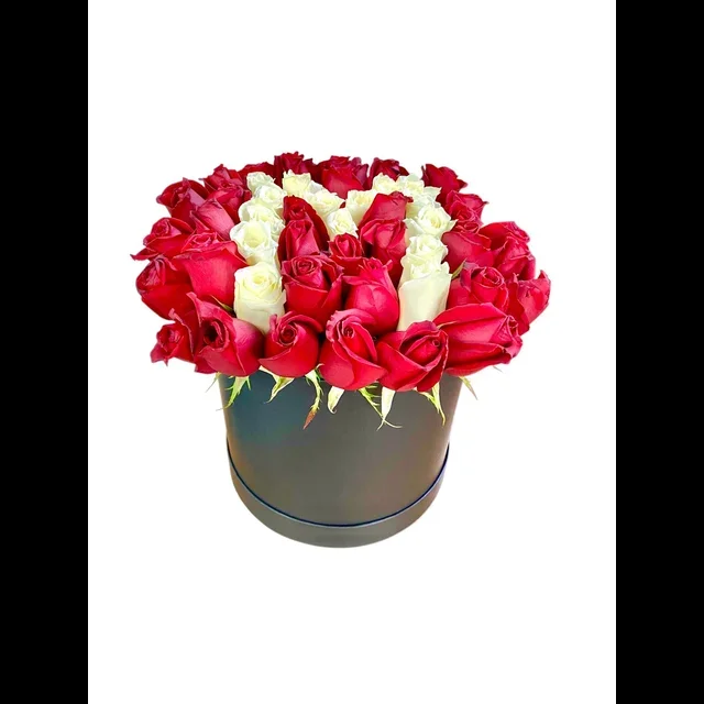 Red & Pearl Rose Box - 3