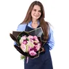 Premium Pembe Şakayık ve Ortanca Buketi - 3