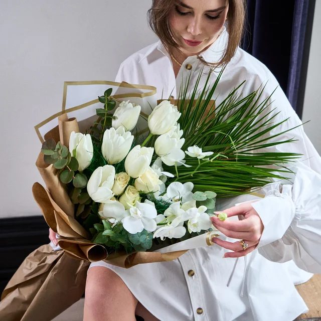 White Tulip Muse - 3