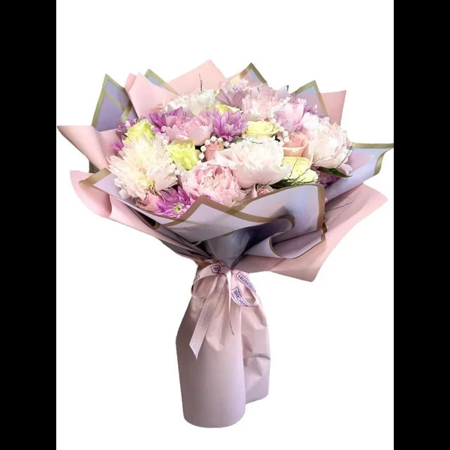 Pink Pearl Şakayık Buketi - 2