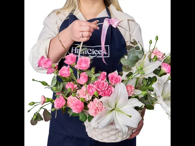 Blush Garden Hasır Sepet - 2