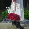 Red Velvet Bag