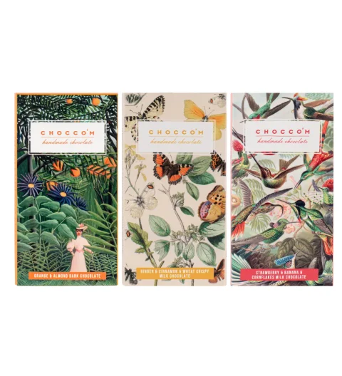 Choccom Family Çikolata 3'lü Set