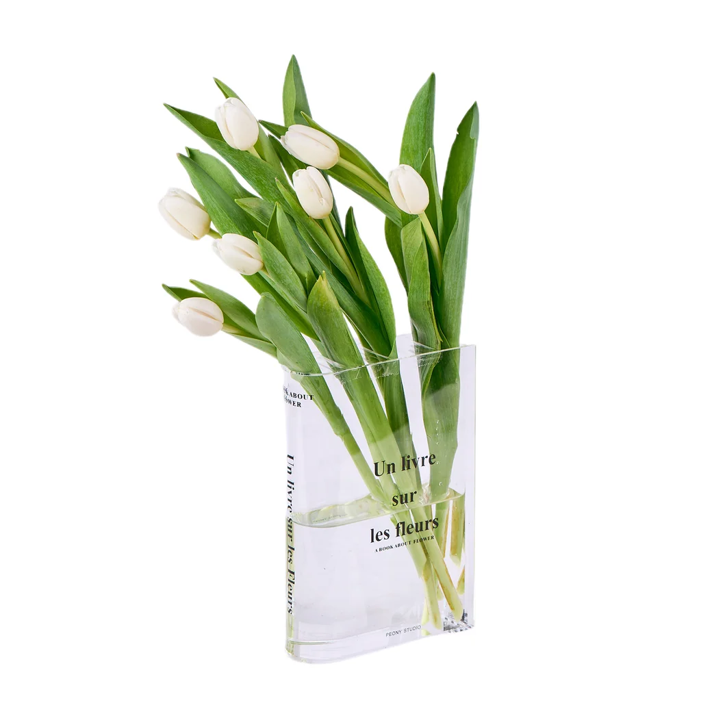 Luxe White Tulips
