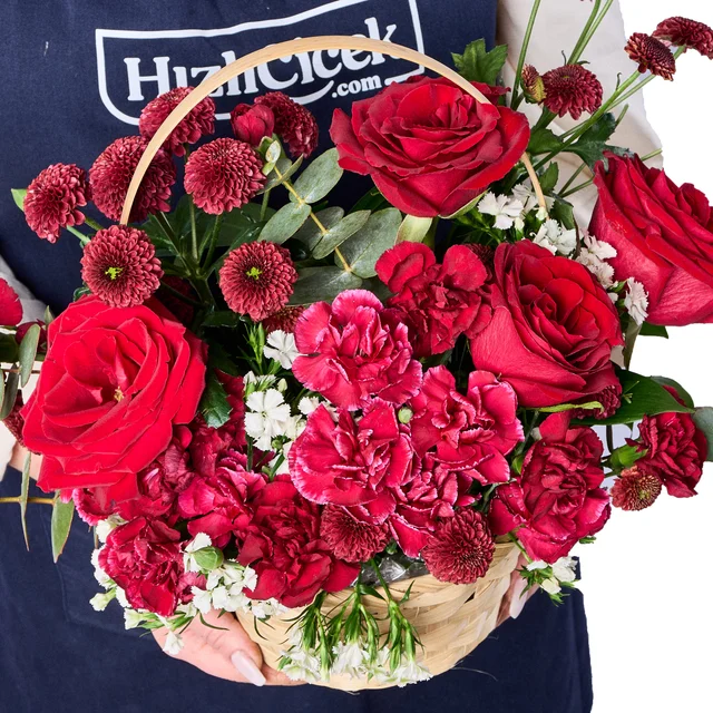 Velora Red Basket - 2