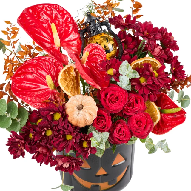 Witchy Bloom Halloween Aranjmanı - 2
