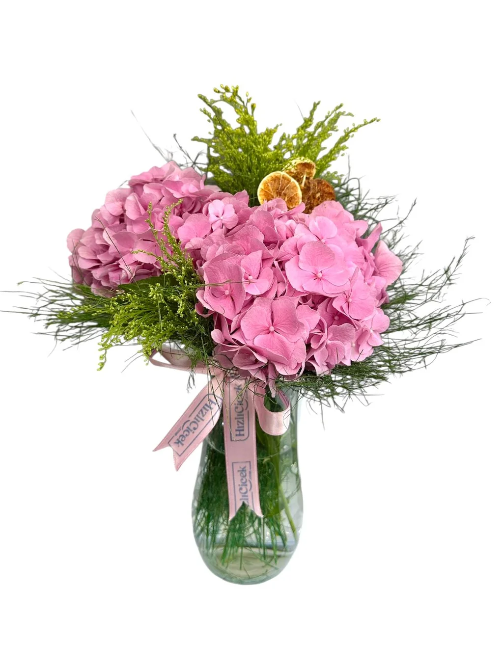 Vazoda Pembe Ortanca