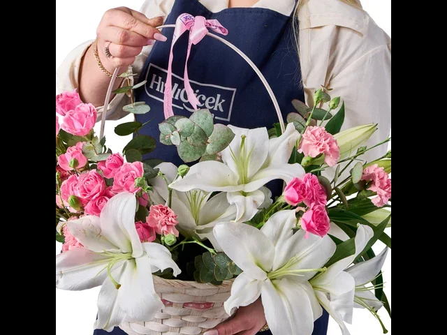 Blush Garden Hasır Sepet - 3