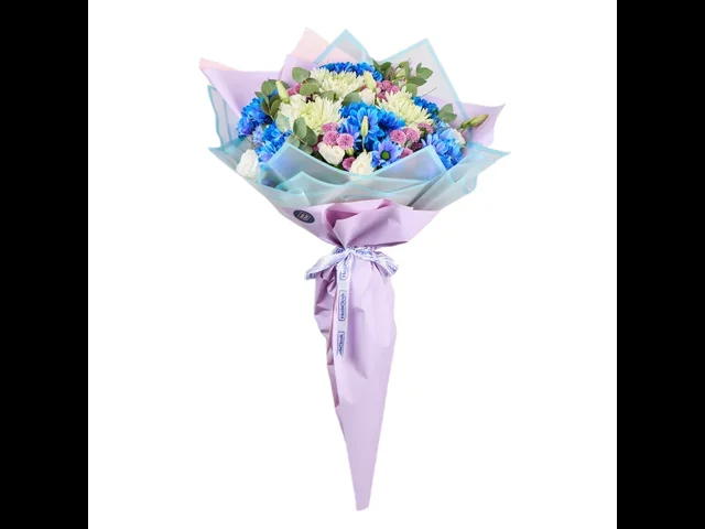 Blue Amour Çiçek Buketi