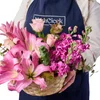 Pink Lilyum Basket - 2