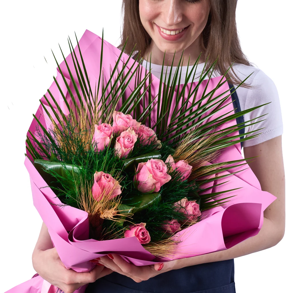 Pink Romance Çiçek Buketi