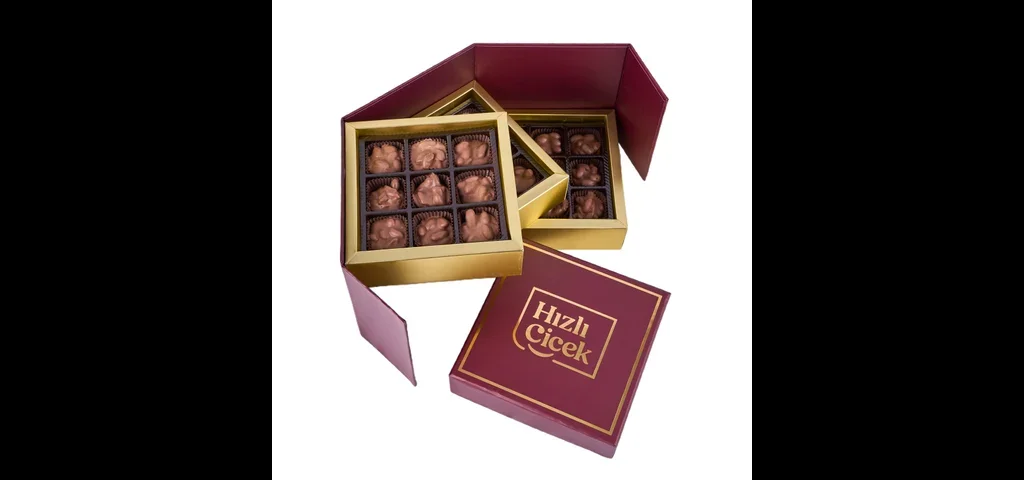 Hediyelik Fıstıklı Çikolata (300 gr.)