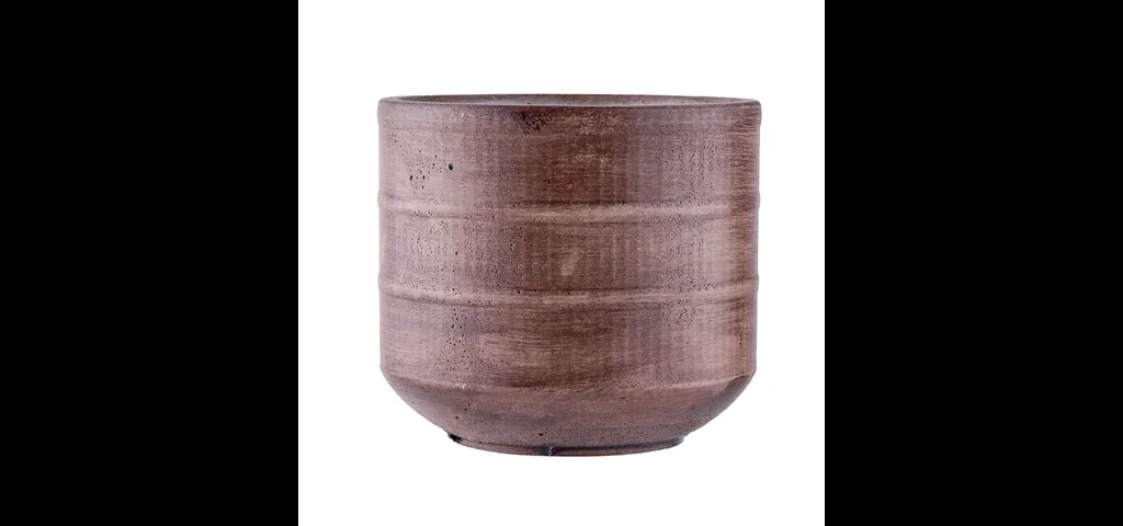 Kahverengi Beton Saksı 