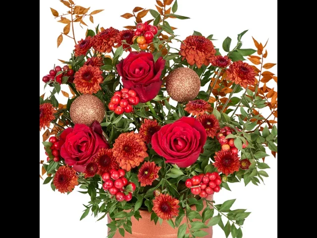 Red Ember Christmas Aranjmanı - 3