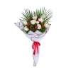 Beyaz Gül ve Kokina Buketi - 2