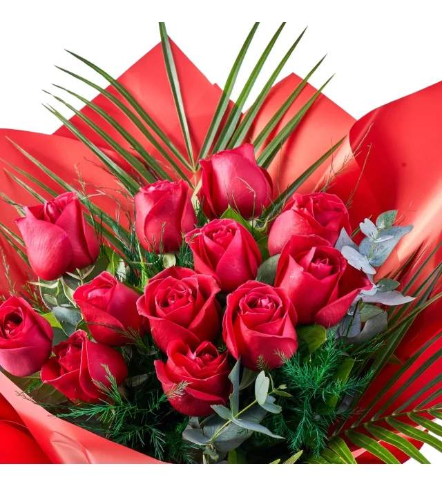 Amore Kırmızı Gül Buketi - 3