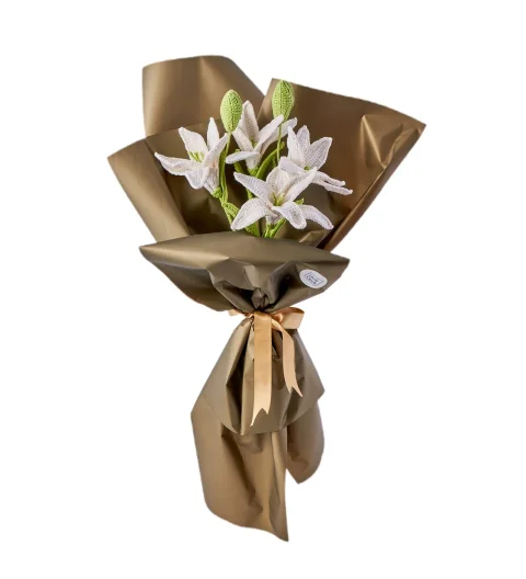 El Örgüsü 4'lü Lilyum Buketi