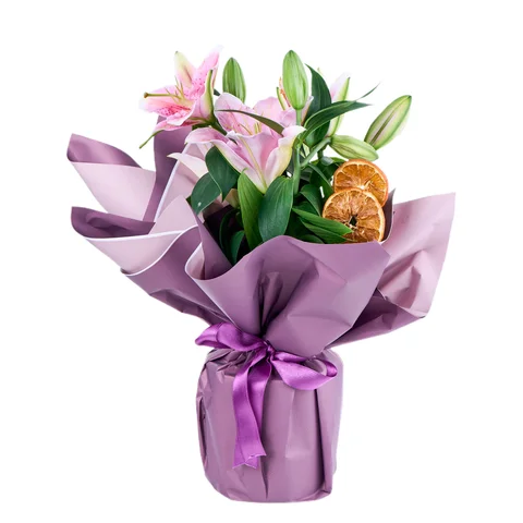 Pembe Saksı Lilyum