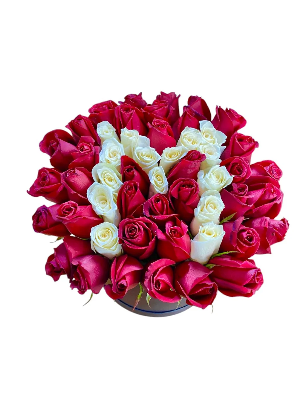 Red & Pearl Rose Box - 3