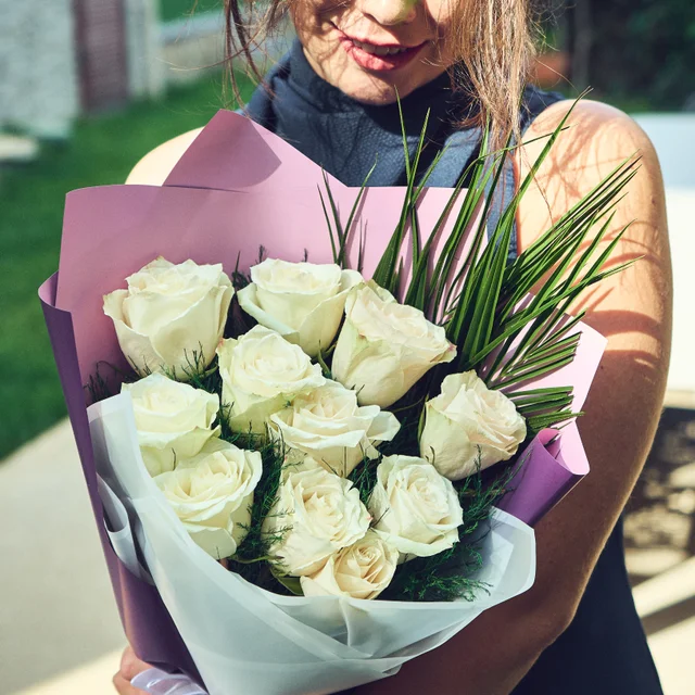 Beyaz Gül Buketi